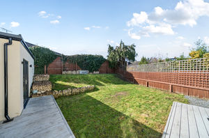 Rear garden- click for photo gallery
